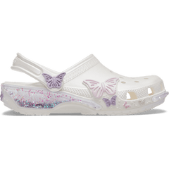 Crocs - Toddler Classic Butterfly Sparkle Shaker Clog for Kids