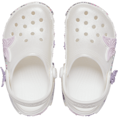 Crocs - Toddler Classic Butterfly Sparkle Shaker Clog for Kids