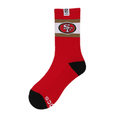 Crocs - NFL San Francisco 49ers Crocs Socks for Men