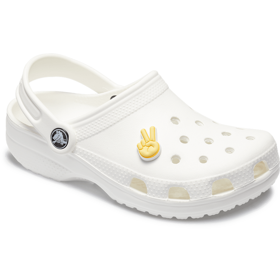 Crocs - Peace Hand Sign Jibbitz Shoe Charm for Women|Men|Jibbitz™ Charms