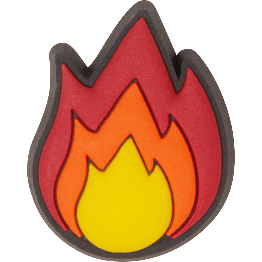 Crocs - Fire Jibbitz Shoe Charm for Women|Men|Jibbitz™ Charms