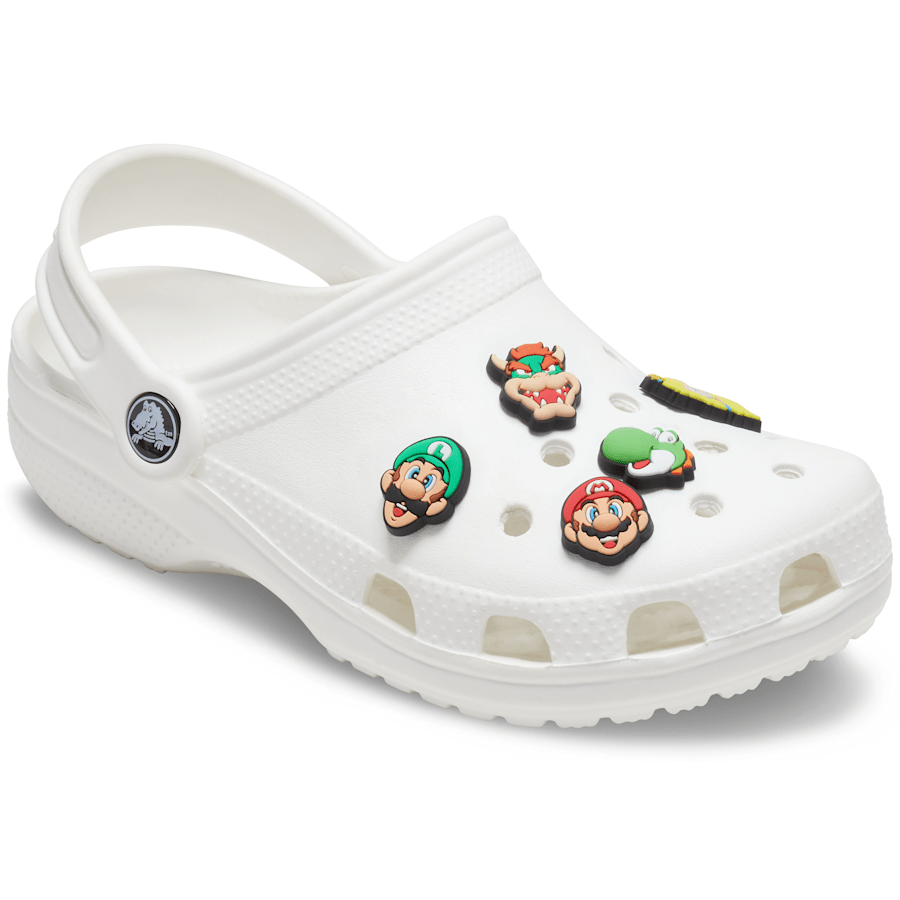 Crocs - Super Mario™ 5-Pack Jibbitz Shoe Charm for Women|Men|Kids|Jibbitz™ Charms