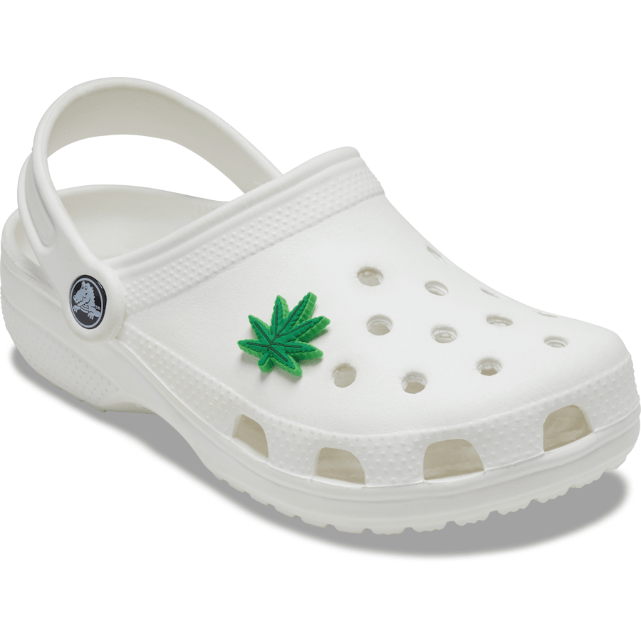 Crocs - Hemp Leaf Jibbitz Shoe Charm for Women|Men|Jibbitz™ Charms
