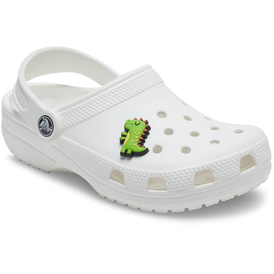 Crocs - Green Dino Jibbitz Shoe Charm for Women|Men|Jibbitz™ Charms