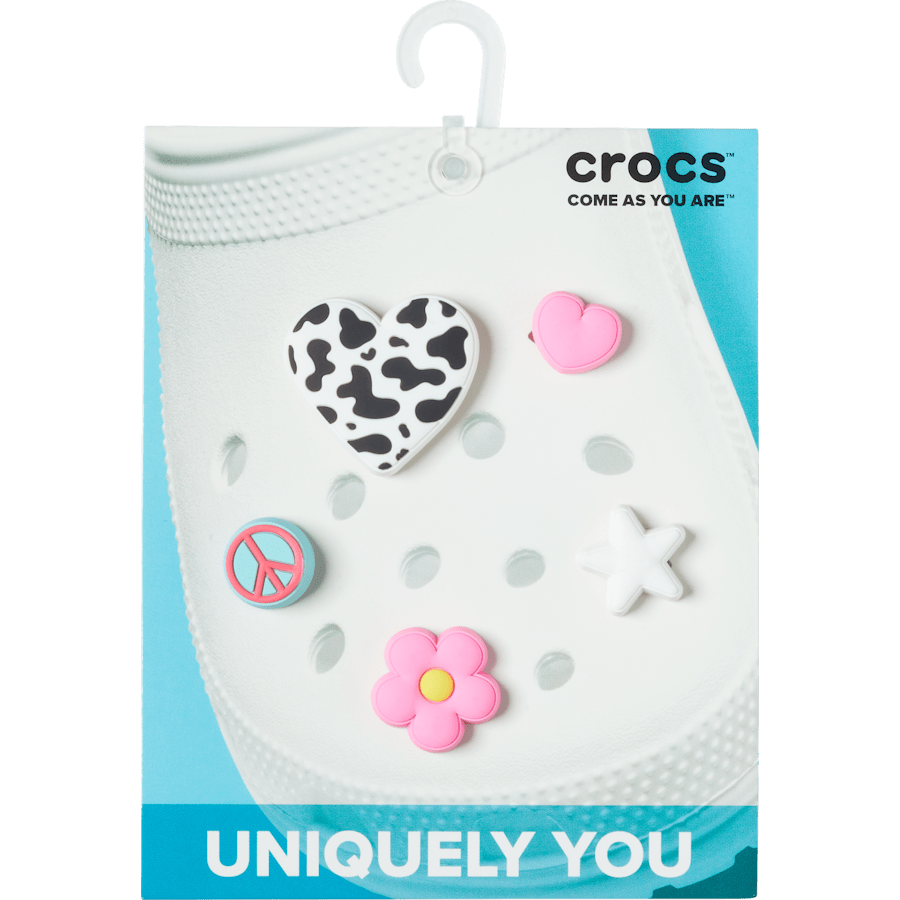 Crocs - Girly Icon 5 Pack Jibbitz™ charms for Women|Men|Jibbitz™ Charms
