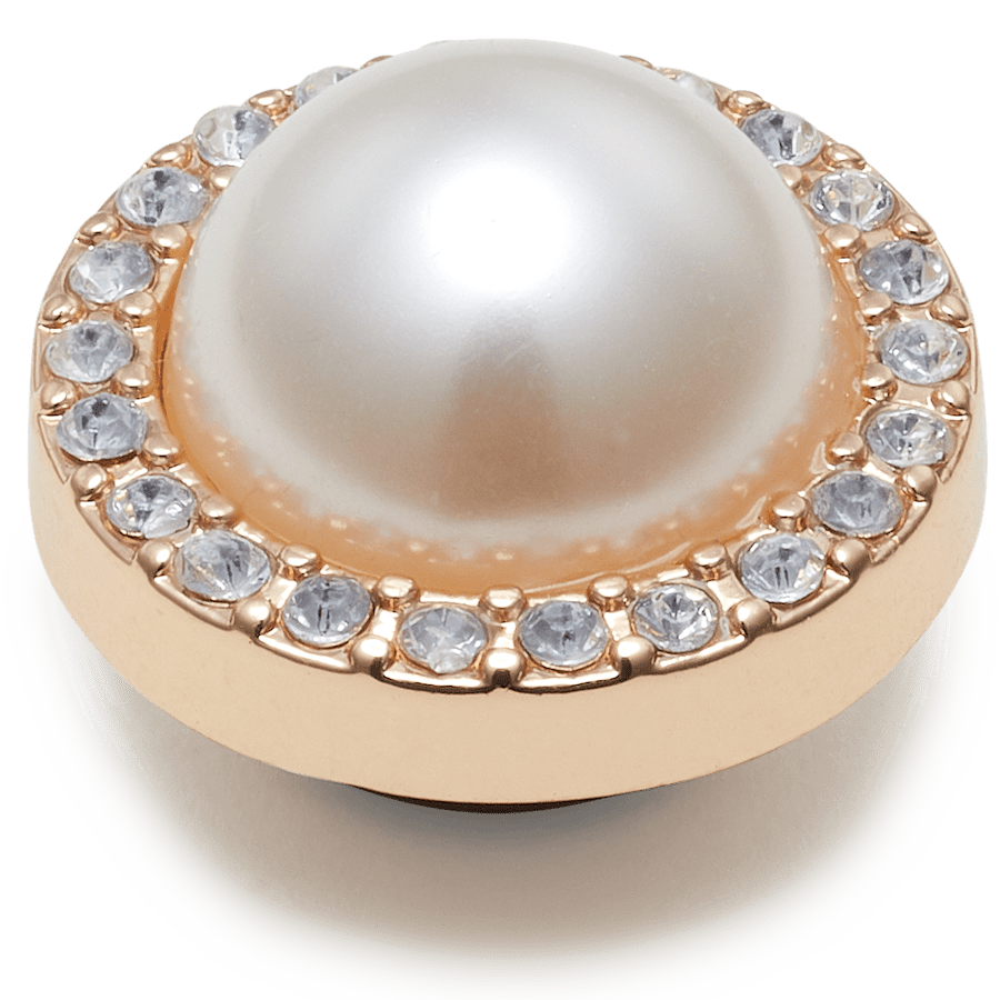 Crocs - Pearl with Diamonds Jibbitz™ charms for Women|Men|Jibbitz™ Charms