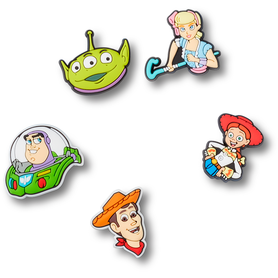 Crocs - Toy Story 5 Pack Jibbitz Shoe Charm for Women|Men|Kids|Jibbitz™ Charms