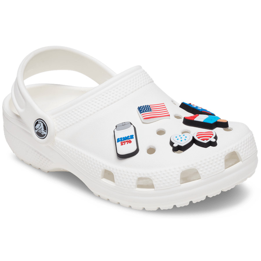Crocs - USA 5 Pack Jibbitz Shoe Charm for Women|Men|Jibbitz™ Charms