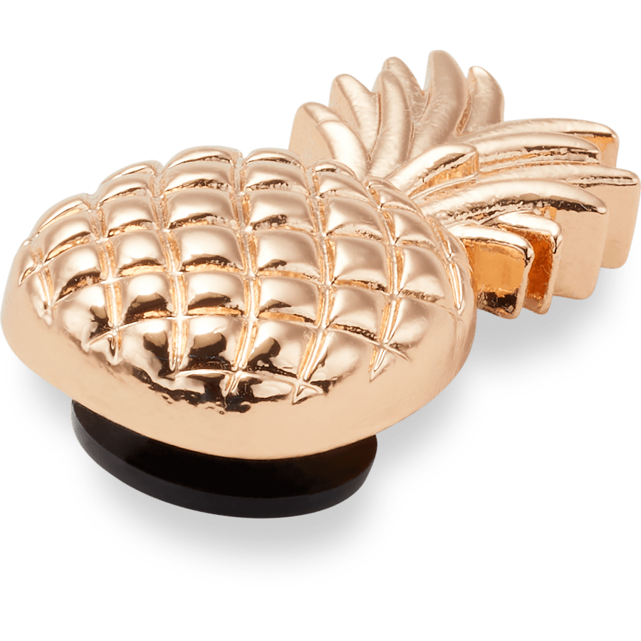 Crocs - Gold Pineapple Jibbitz Shoe Charm for Women|Men|Jibbitz™ Charms