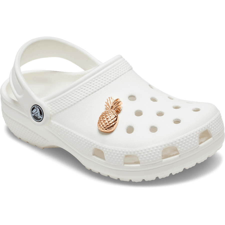 Crocs - Gold Pineapple Jibbitz Shoe Charm for Women|Men|Jibbitz™ Charms