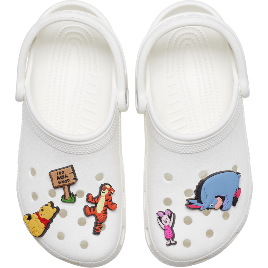 Crocs - Winnie The Pooh 5 Pack Jibbitz™ charms for Women|Men|Kids|Jibbitz™ Charms