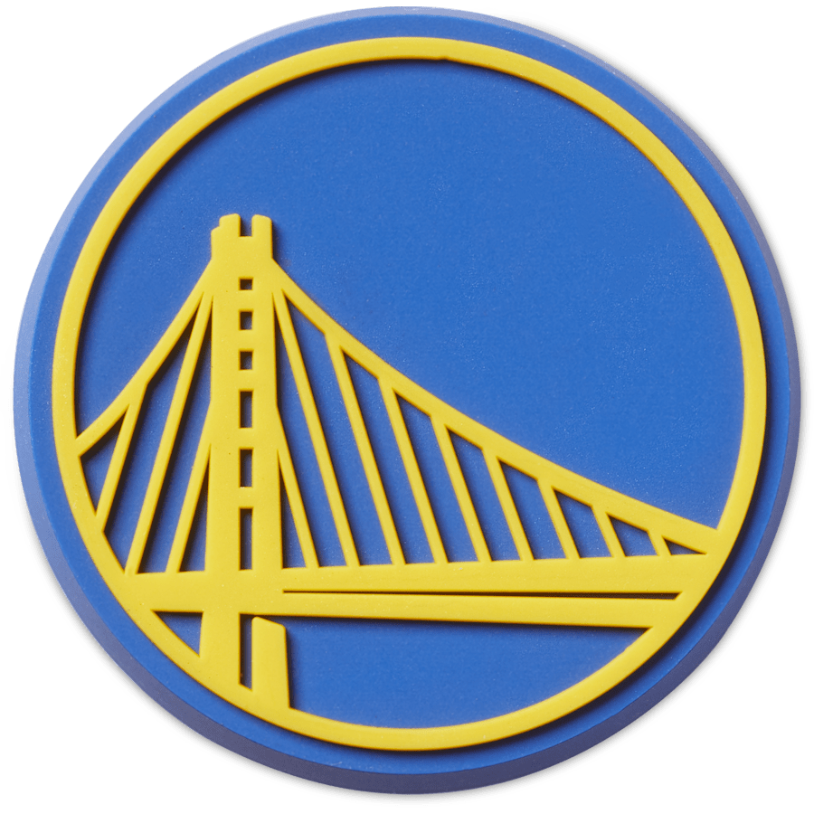 Crocs - NBA Golden State Warriors Jibbitz™ charms for Women|Men|Jibbitz™ Charms