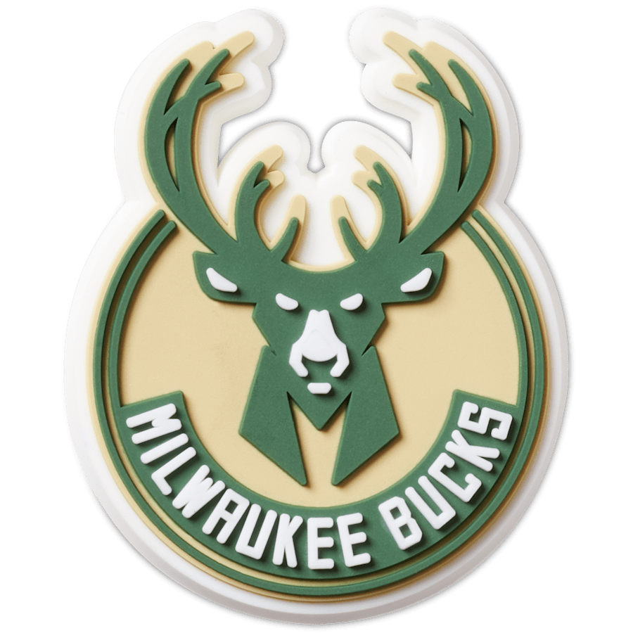 Crocs - NBA Milwaukee Bucks Jibbitz™ charms for Women|Men|Jibbitz™ Charms