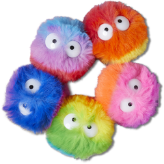 Crocs - FuzzyPuffCharacters5Pack Jibbitz Shoe Charm for Women|Men|Jibbitz™ Charms