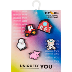 Crocs - Cutesey Farm Animal 5 Pack Jibbitz Shoe Charm for Women|Men|Kids|Jibbitz™ Charms