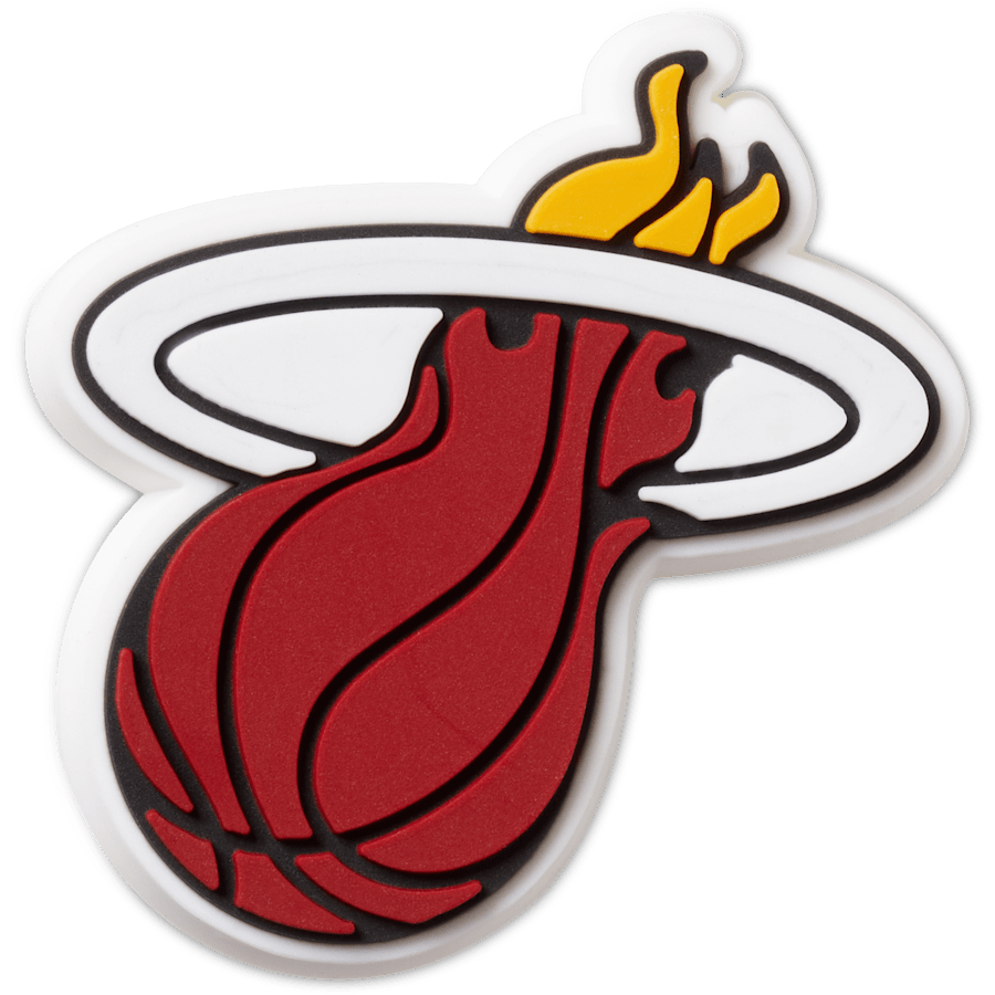 Crocs - NBA Miami Heat Jibbitz™ charms for Women|Men|Jibbitz™ Charms