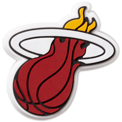 Crocs - NBA Miami Heat Jibbitz™ charms for Women|Men|Jibbitz™ Charms