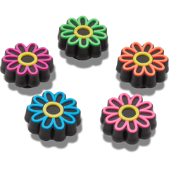 Crocs - Lights Up Daisy 5 Pack Jibbitz Shoe Charm for Women|Men|Jibbitz™ Charms