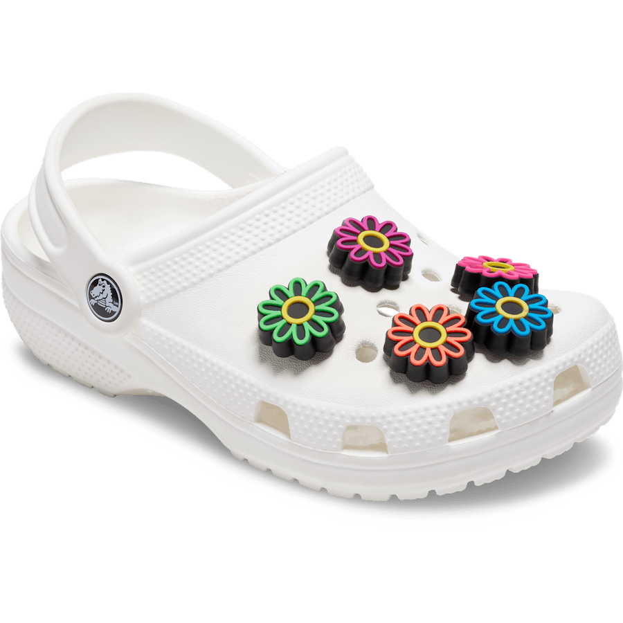 Crocs - Lights Up Daisy 5 Pack Jibbitz Shoe Charm for Women|Men|Jibbitz™ Charms