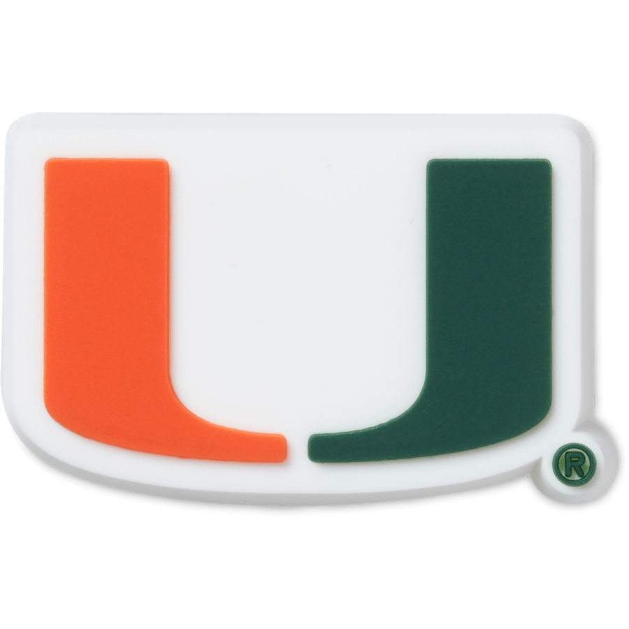 Crocs - University of Miami Jibbitz™ charms for Women|Men|Jibbitz™ Charms