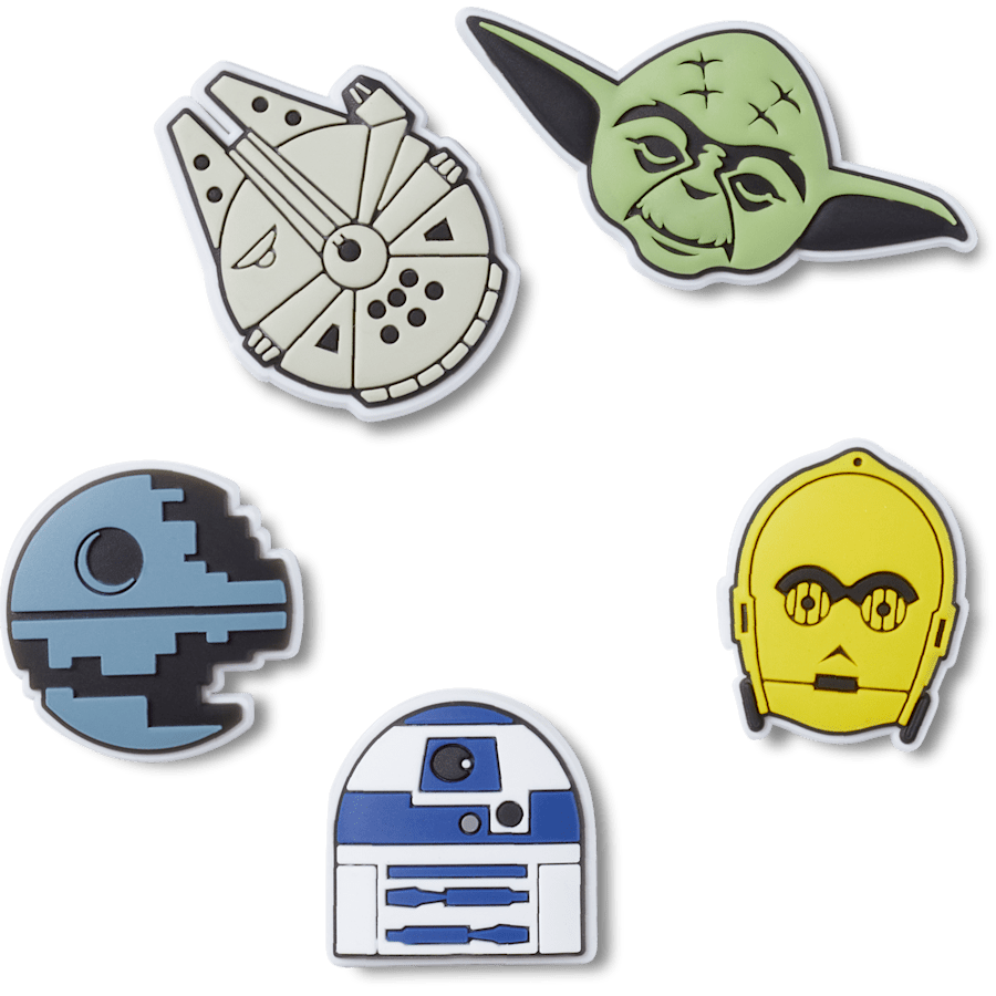 Crocs - Star Wars 5 Pack Jibbitz™ charms for Women|Men|Kids|Jibbitz™ Charms