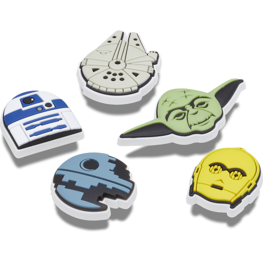Crocs - Star Wars 5 Pack Jibbitz™ charms for Women|Men|Kids|Jibbitz™ Charms