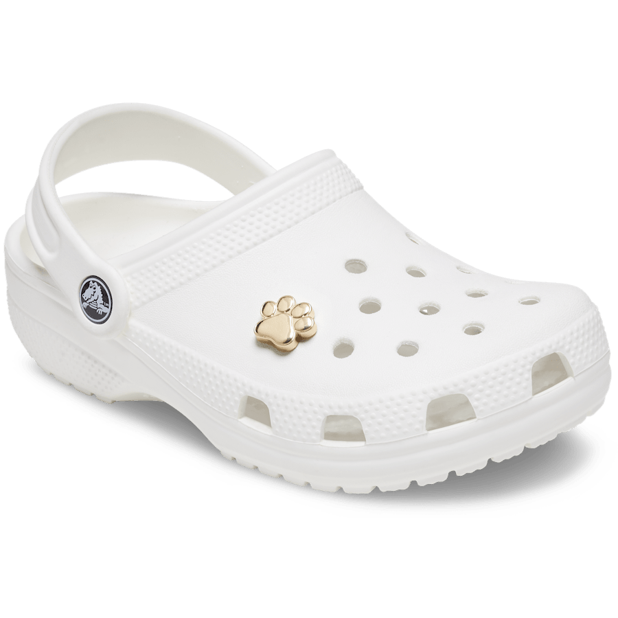 Crocs - Gold Dog Paw Jibbitz™ charms for Women|Men|Jibbitz™ Charms