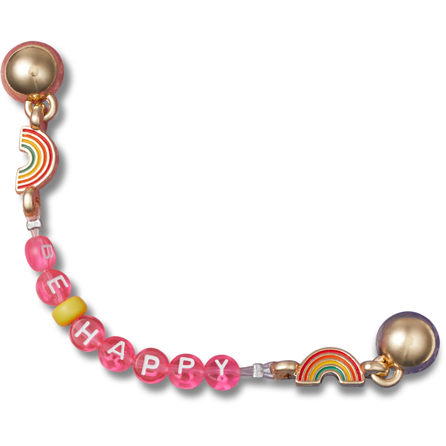 Crocs - Be Happy Chain Jibbitz™ charms for Women|Men|Jibbitz™ Charms