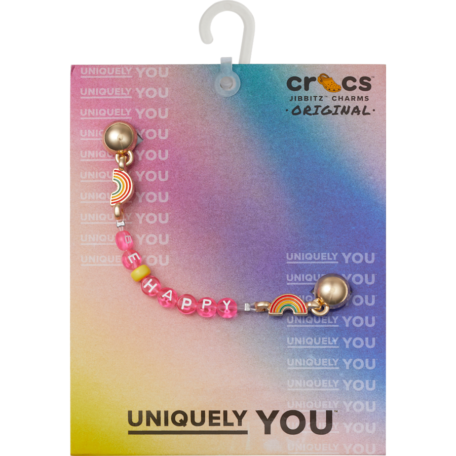 Crocs - Be Happy Chain Jibbitz™ charms for Women|Men|Jibbitz™ Charms
