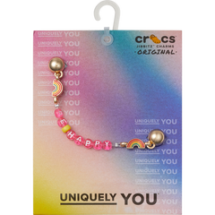 Crocs - Be Happy Chain Jibbitz™ charms for Women|Men|Jibbitz™ Charms