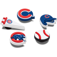 Crocs - MLB Chicago Cubs 5pck Jibbitz™ charms for Women|Men|Kids|Jibbitz™ Charms
