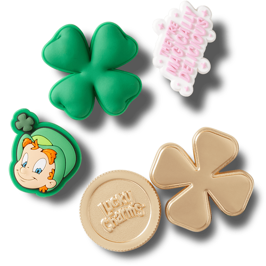 Crocs - Lucky Charms 5 Pack Jibbitz™ charms for Women|Men|Kids|Jibbitz™ Charms