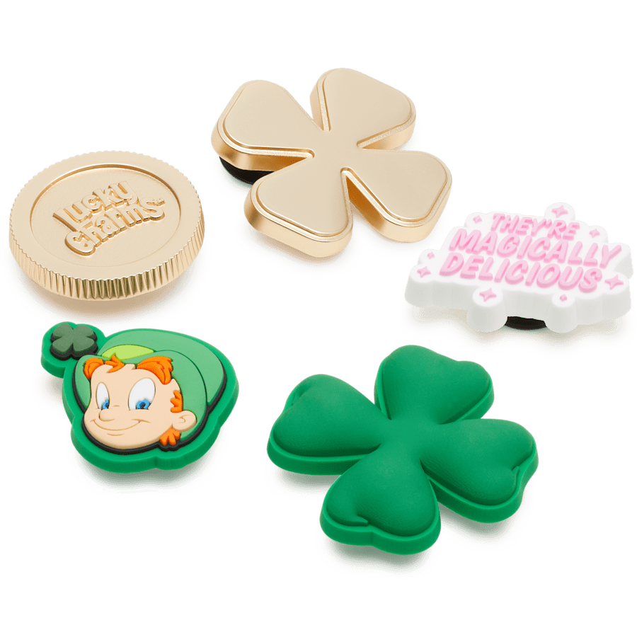 Crocs - Lucky Charms 5 Pack Jibbitz™ charms for Women|Men|Kids|Jibbitz™ Charms