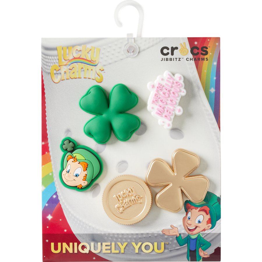 Crocs - Lucky Charms 5 Pack Jibbitz™ charms for Women|Men|Kids|Jibbitz™ Charms