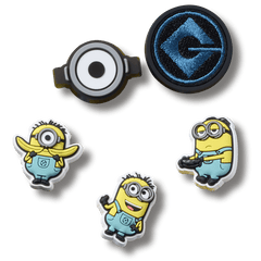 Crocs - Minions 5 Pack Jibbitz™ charms for Women|Men|Kids|Jibbitz™ Charms