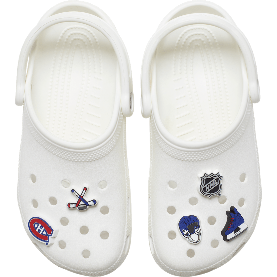 Crocs - NHL® Montreal Canadiens® 5 Pack Jibbitz™ charms for Women|Men|Jibbitz™ Charms