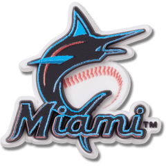 Crocs - MLB Miami Marlins Jibbitz™ charms for Women|Men|Jibbitz™ Charms