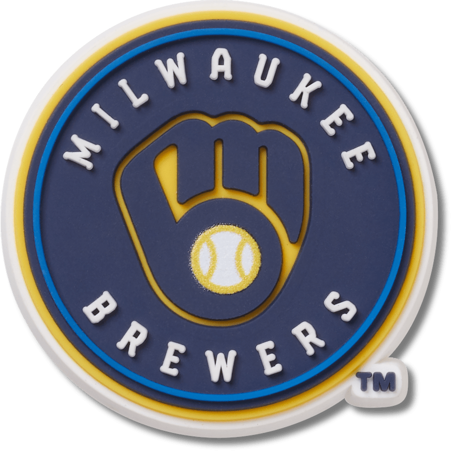 Crocs - MLB Milwaukee Brewers Jibbitz™ charms for Women|Men|Kids|Jibbitz™ Charms