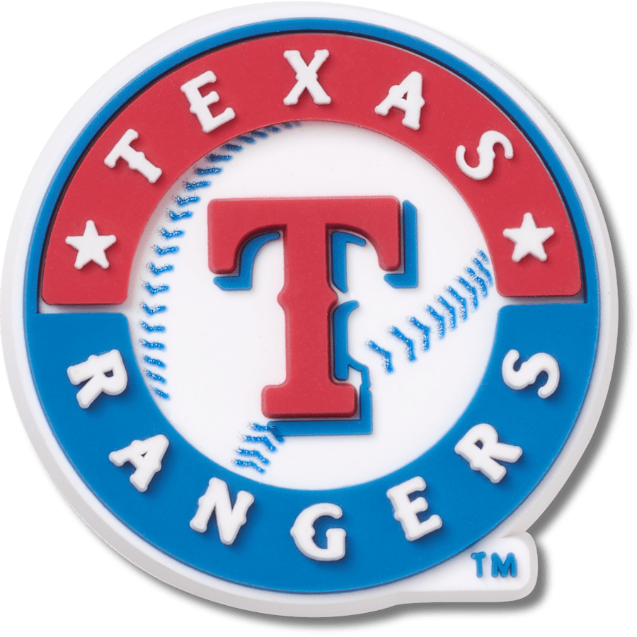 Crocs - MLB Texas Rangers Jibbitz™ charms for Women|Men|Kids|Jibbitz™ Charms