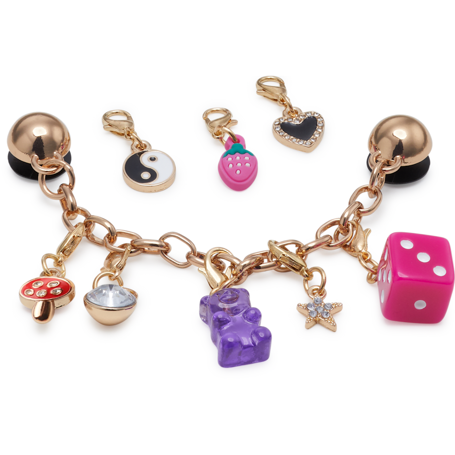 Crocs - Custom Charm Chain 5 Pack Jibbitz™ charms for Women|Men|Kids|Jibbitz™ Charms