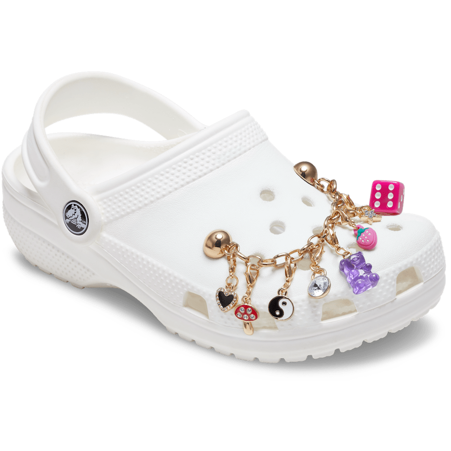 Crocs - Custom Charm Chain 5 Pack Jibbitz™ charms for Women|Men|Kids|Jibbitz™ Charms