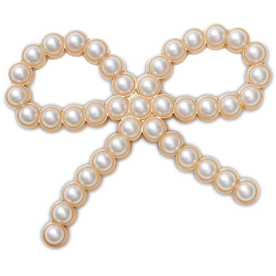 Crocs - Pearl Bow Jibbitz™ charms for Women|Men|Jibbitz™ Charms