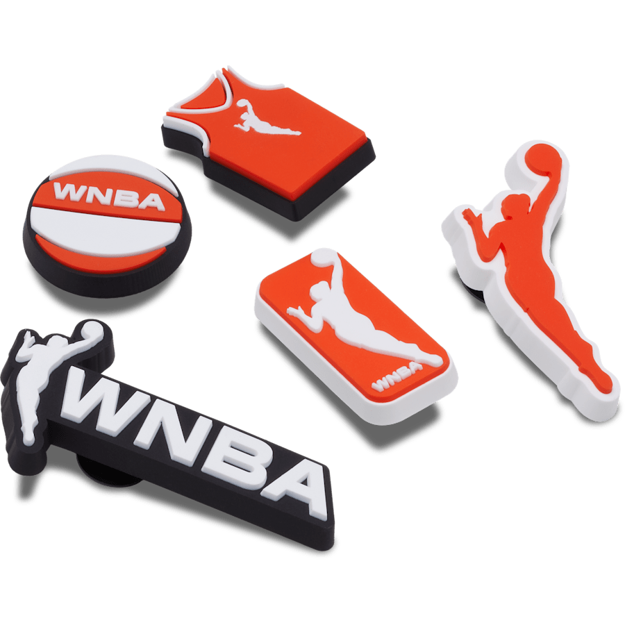 Crocs - WNBA 5 Pack Jibbitz™ charms for Women|Men|Kids|Jibbitz™ Charms