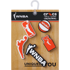 Crocs - WNBA 5 Pack Jibbitz™ charms for Women|Men|Kids|Jibbitz™ Charms