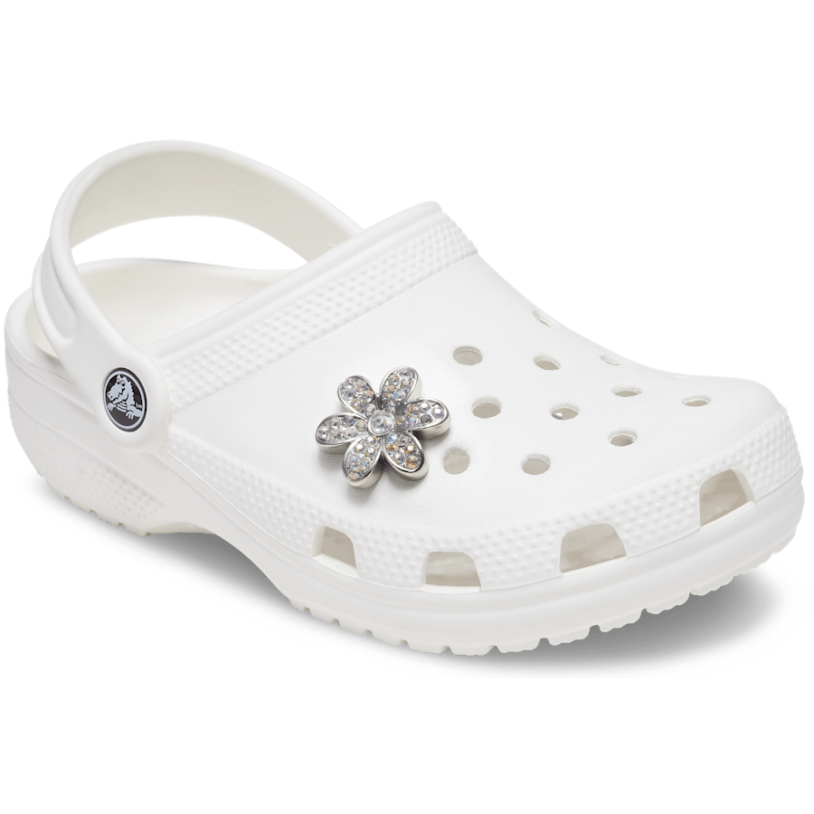 Crocs - Silver Mnchrm Daisy 1 Jibbitz™ charms for Women|Men|Jibbitz™ Charms