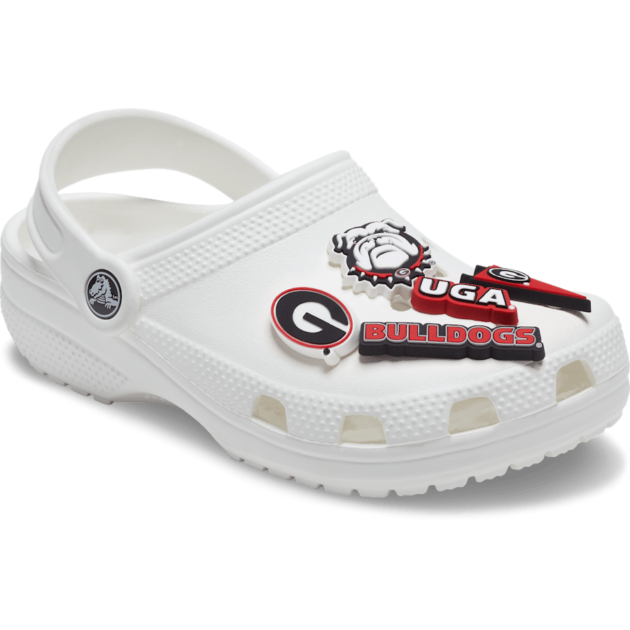 Crocs - University of Georgia 5 Pack Jibbitz™ charms for Women|Men|Kids|Jibbitz™ Charms