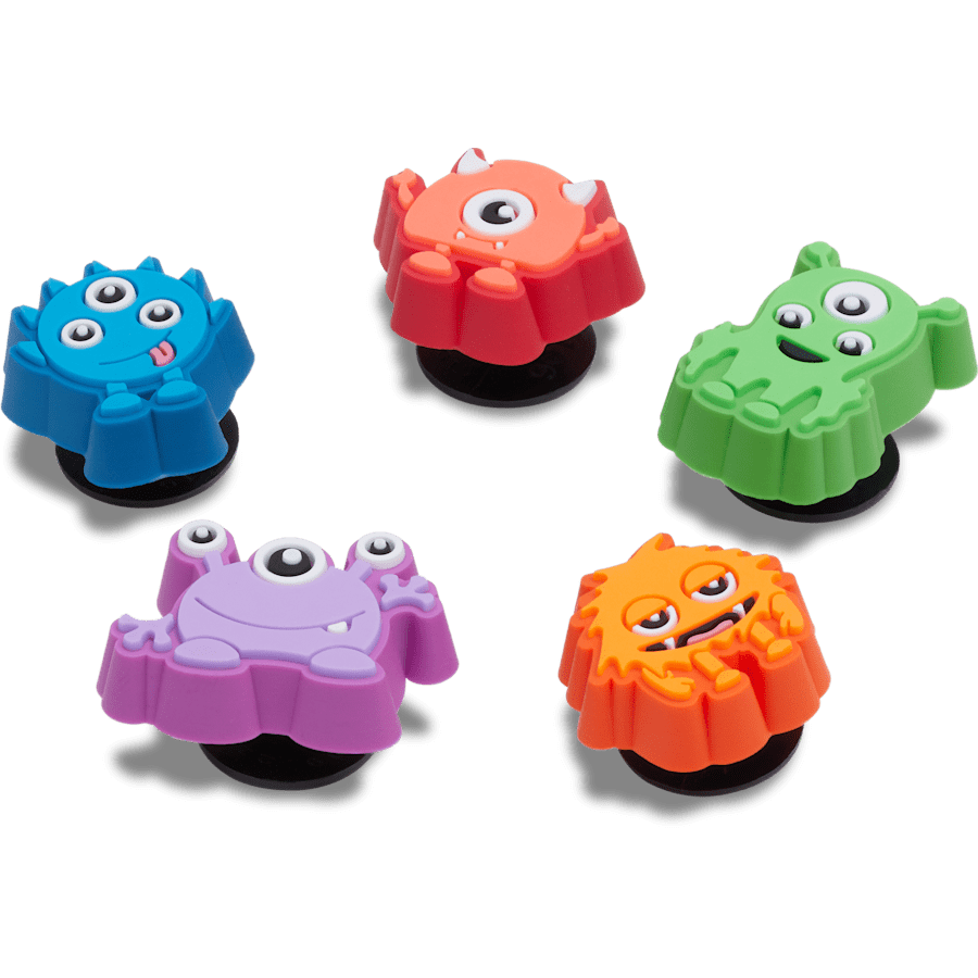 Crocs - Tiny Monster 5 Pack  Jibbitz™ charms for Women|Men|Kids|Jibbitz™ Charms