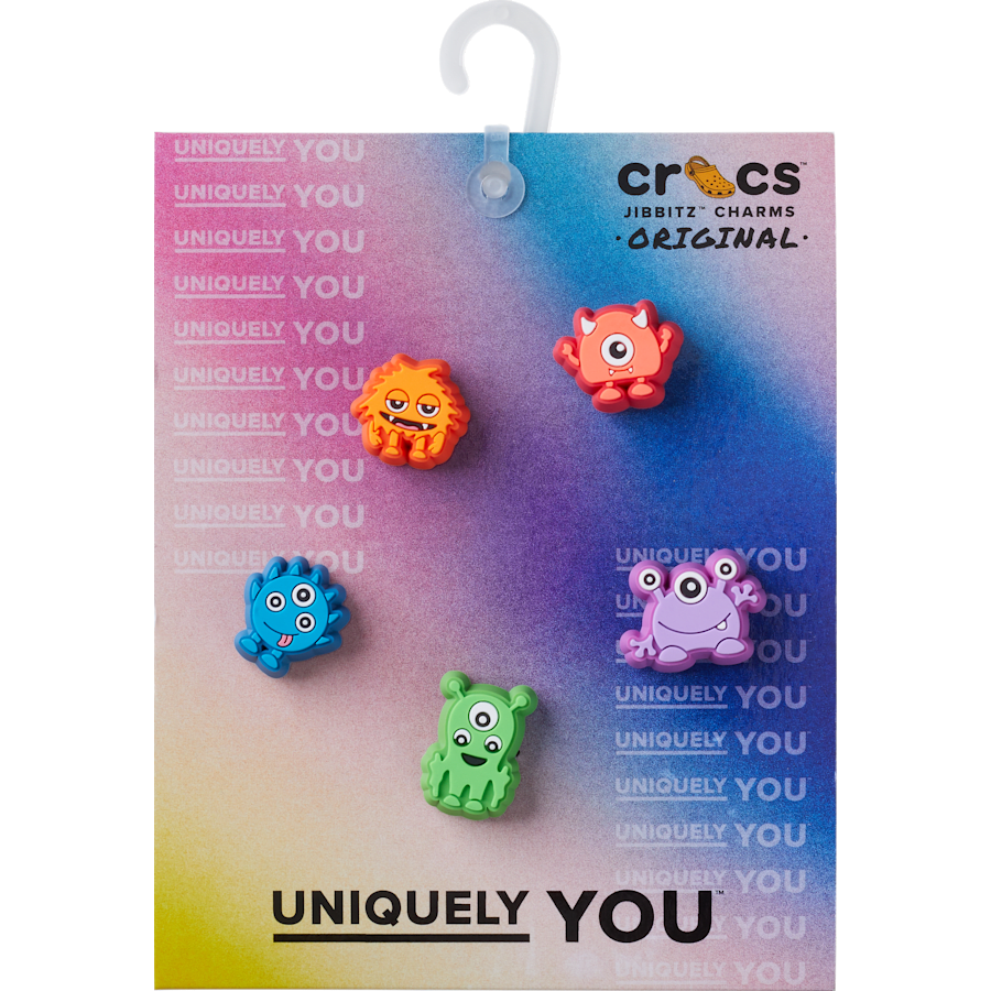 Crocs - Tiny Monster 5 Pack  Jibbitz™ charms for Women|Men|Kids|Jibbitz™ Charms