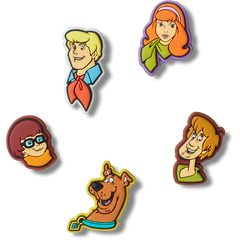 Crocs - Scooby Doo! 5 Pack Jibbitz™ charms for Women|Men|Kids|Jibbitz™ Charms