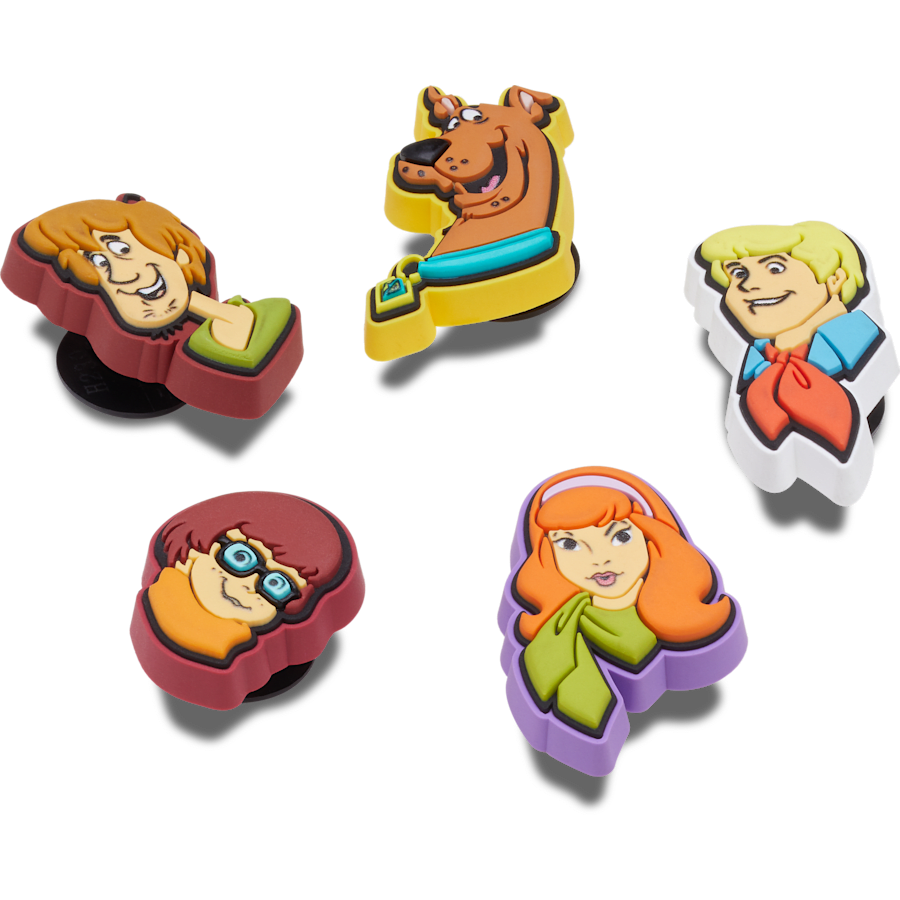 Crocs - Scooby Doo! 5 Pack Jibbitz™ charms for Women|Men|Kids|Jibbitz™ Charms